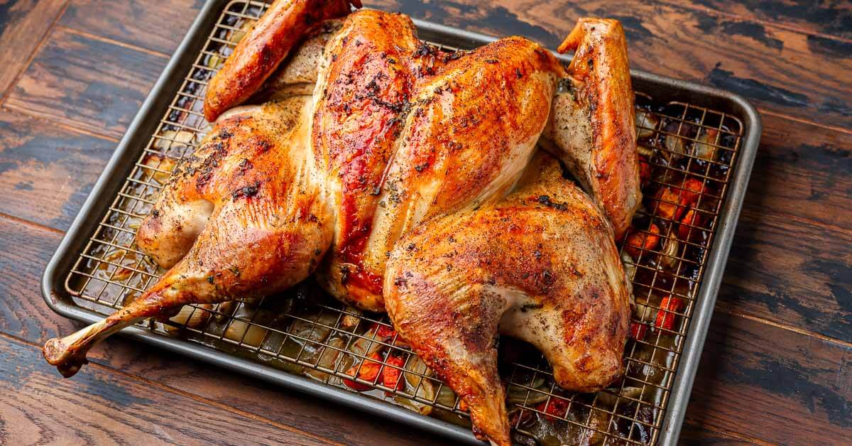 Foolproof Spatchcock Turkey: Fast Cooking & Juicier Thanksgiving